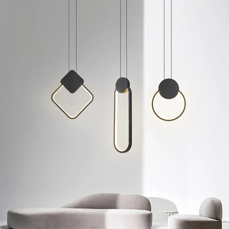 

Bedroom bedside small chandelier minimalist modern coffee shop clothing store decorative light creative personality restaurant b