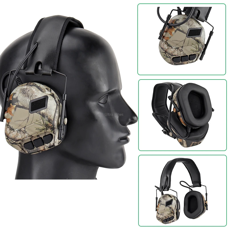 Tactical Communication Headset Airsoft Shooting CS Sports Headphone
