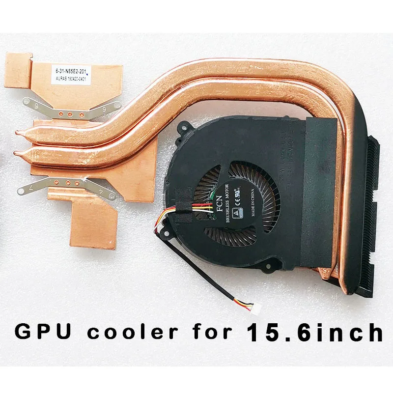 New Laptop CPU/GPU Radiator Heatsink Fan Cooler for Clevo N850 N850EP FOR HASEE Z7 KP7SC Z7-KP7DC 6-31-N85E2-101 6-31-N85E2-201