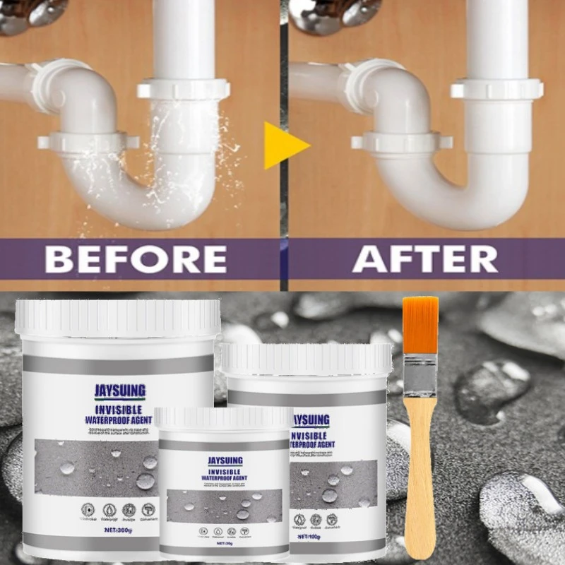 30/100/300g Super Strong Waterproof Glue Stop Leaks Transparent