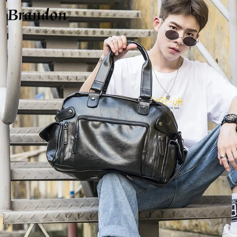 

Korean men's high-end classic versatile casual crossbody shoulder bag fashionable casual travel practical handbag trend