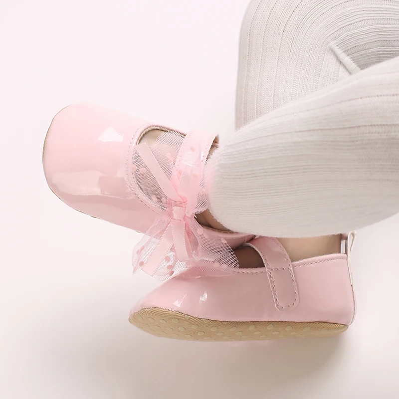 Cute Girl Mary Jane In Spring And Summer Flat Soft Soled Indoor Baby Dress Shoes Suitable For All Seasons