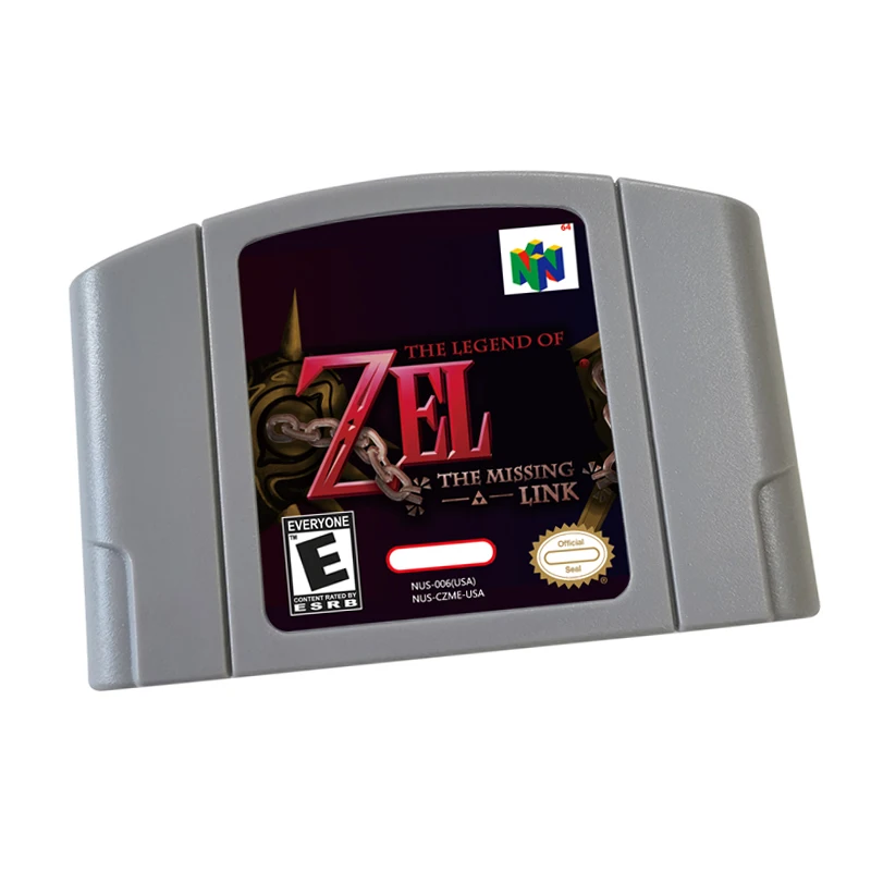 Zel Missing Video Game Cartridge Card-Compatible model N64 &ndash; English-US Version