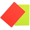 2PCS 4PCS 6PCS  Soccer Referee Red Yellow Cards Football Match RefereeReferee Tool Warning and Ejection Cards 2