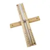 10 Minute Wooden Glass Sauna Room Hourglass Wall Mounted Rotating Heat Resistant Sand Timer Bathroom Sand Clock Home Decoration 1