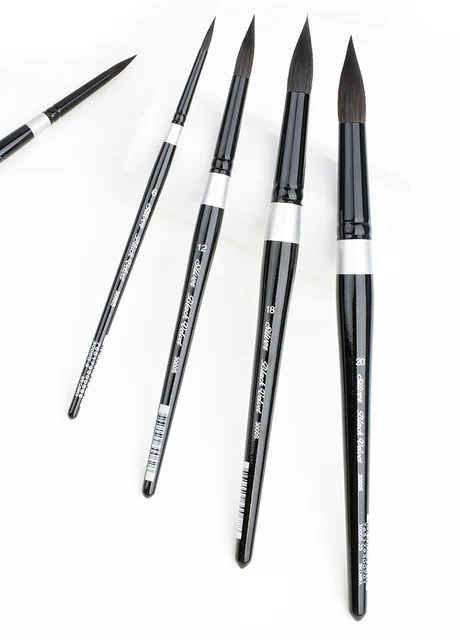 Silver Brush Black Velvet Brushes