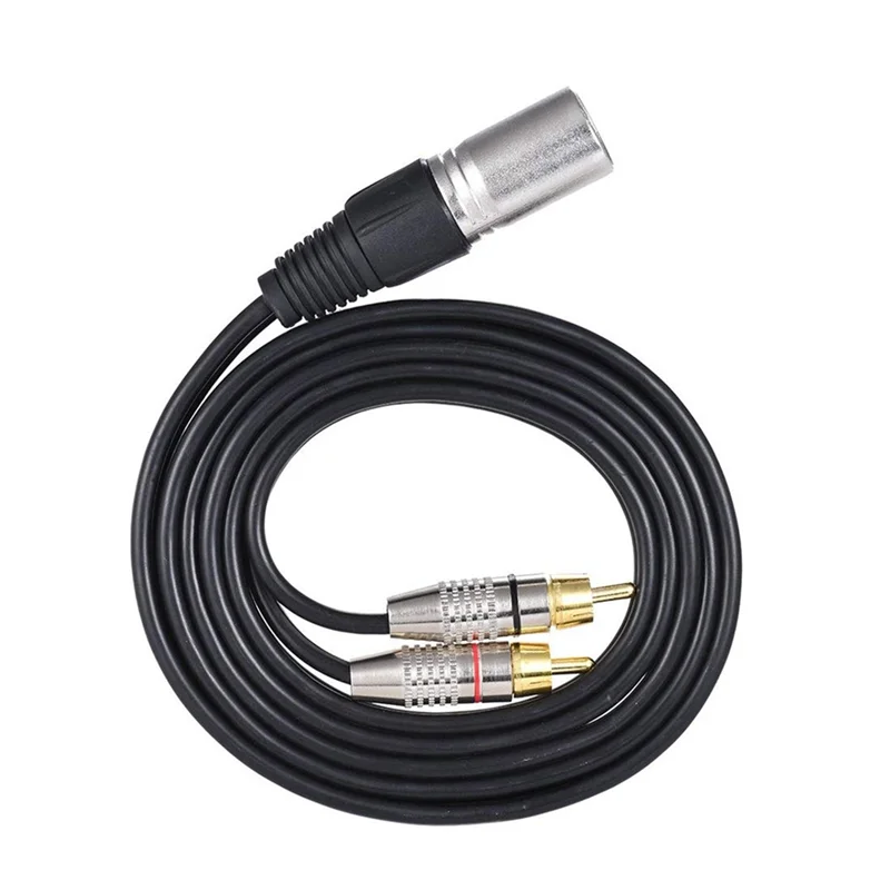  RCA ̺ 2RCA -XLR 3   ĳ  ͽ ÷ AV ̺ XLR- RCA ̺ 1m