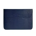 Croco  navy 15 inch
