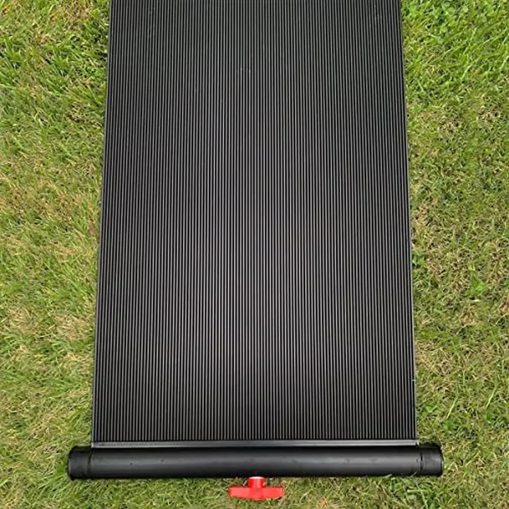 High Efficiency Solar Pool Heater Panel 4' x 20' with Extra Large 2" Connectors Add On Kit Included