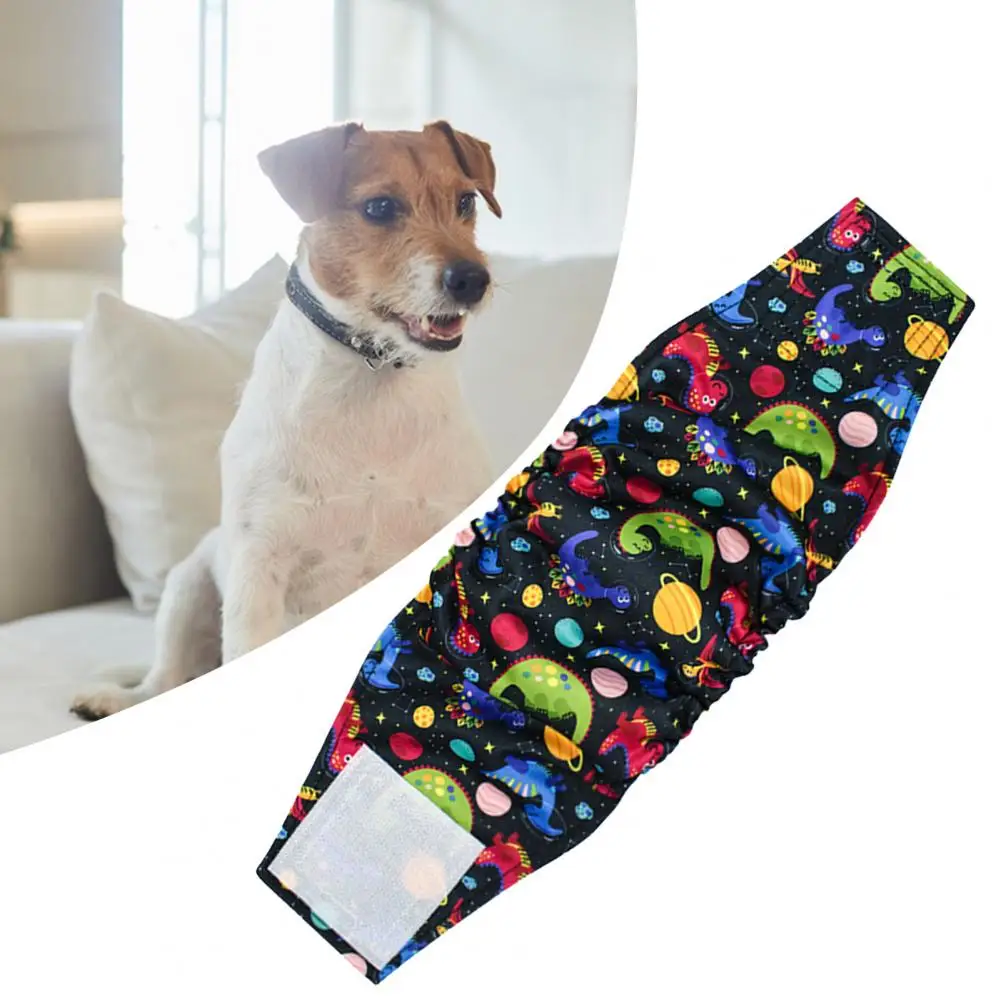 Title 17, Male Dog Belly Band Diapers Fastener Tape Adjus...