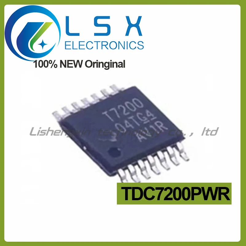 

5 шт. новый оригинальный TDC7200PWR Шелковый экран T7200 SMD TSSOP14 дигитайзер IC чип