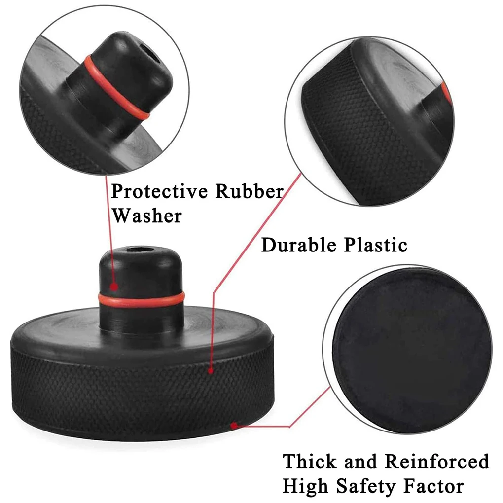 

4 Pcs set Lifting Jack Pad Lift Point Rubber Adapter Chassis Protector Replacement for Model 3 S X