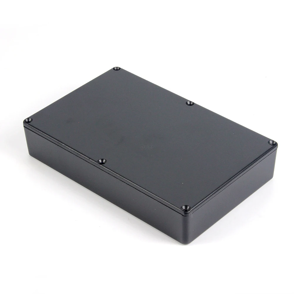 Black Aluminium Enclosure Guitar Pedal Effectors 188*119*37.5MM 2PCS guitar pedal enclosure