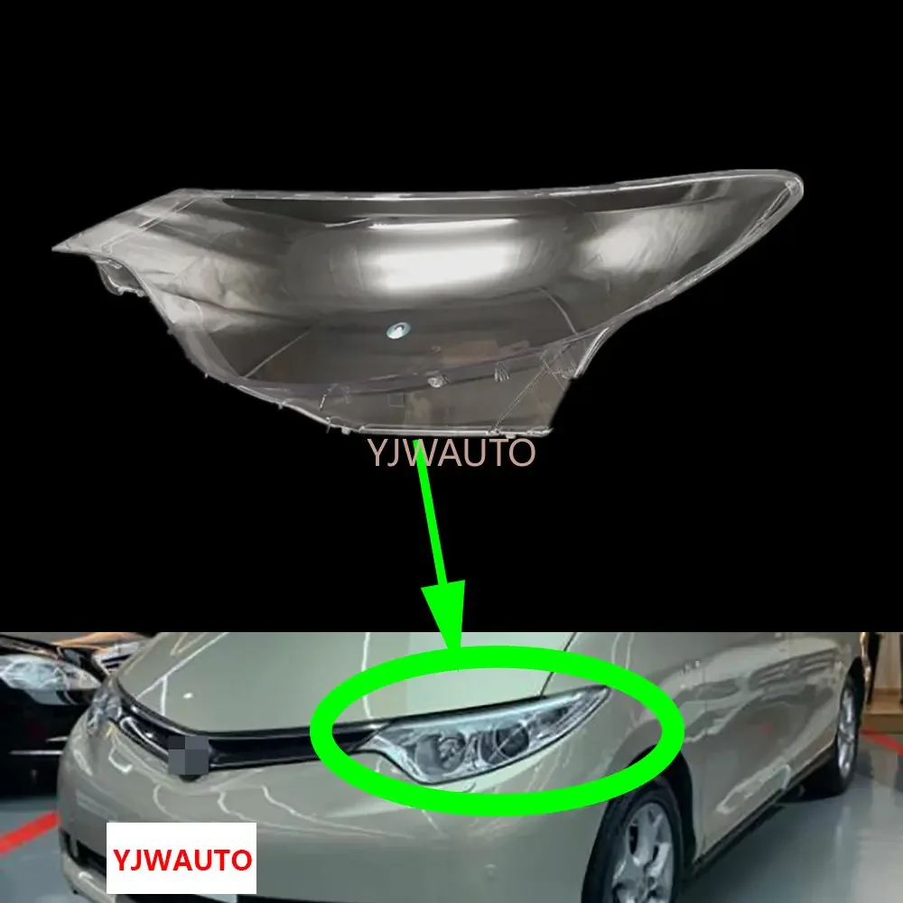 

For Toyota Previa Estima 2006~2008 Headlamp Cover Car Headlight Lens Light Glass Replacement Front Lamp Auto Shell Lens