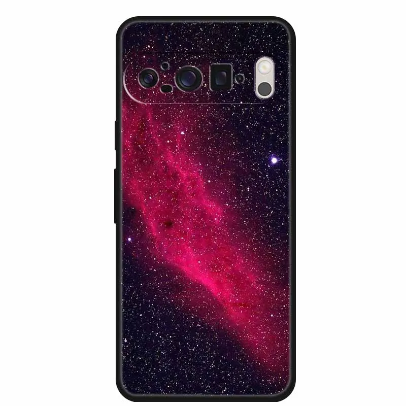 Space-Themed Soft Silicone TPU Phone Case - Astronaut Design