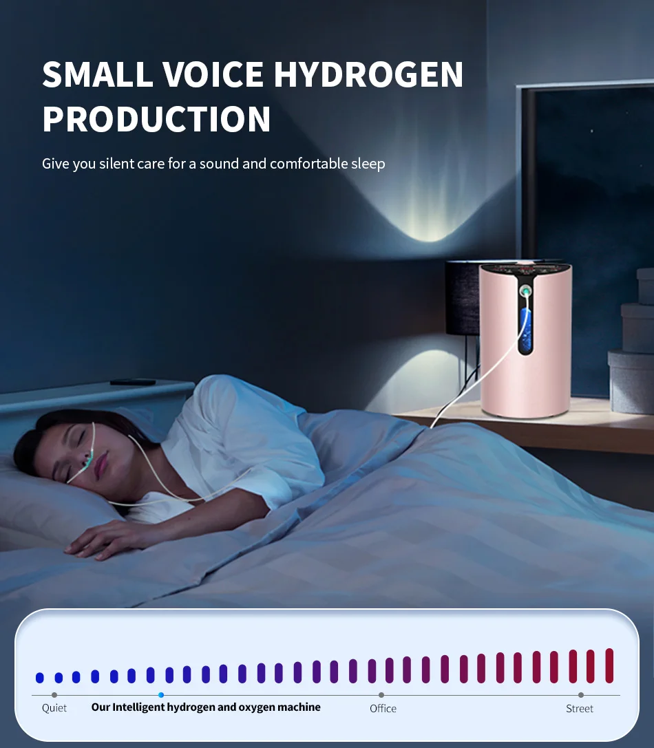 SUYZEKO 300ml Wasserstoff-Inhalationsgerät Wasserstoff-Wassergenerator 99,9% Hochreine H2-Molekül-Inhalationstherapie für die Heimpflege – Detail 9