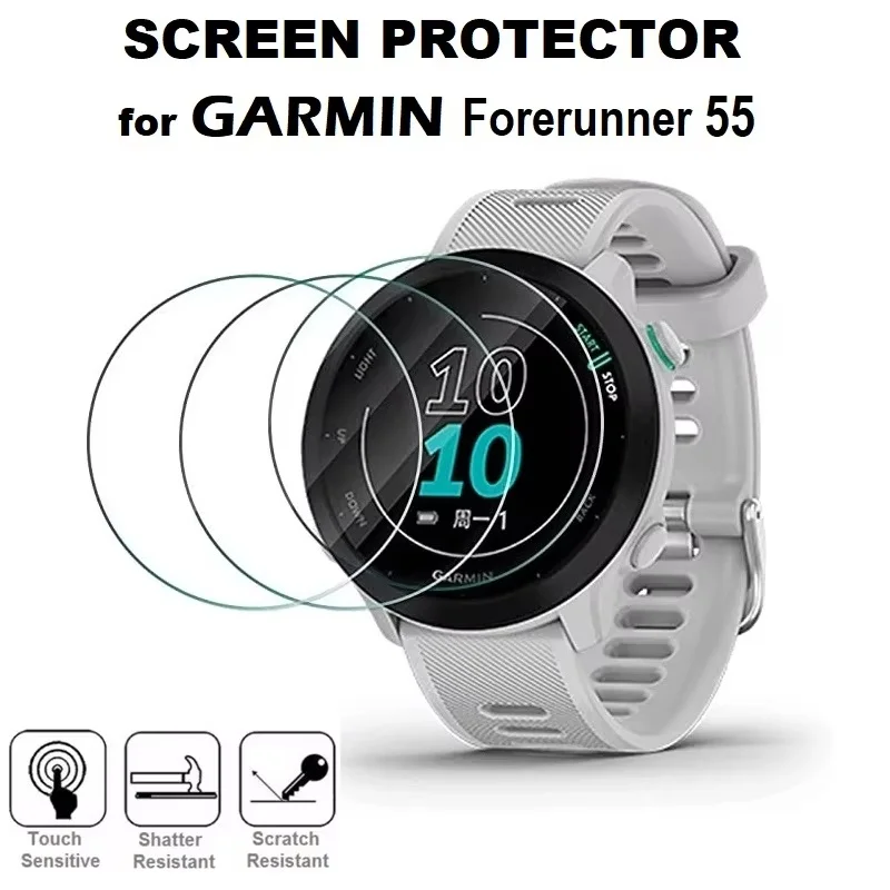 Premium 5-Pack Smart Watch Tempered Glass Screen Protectors