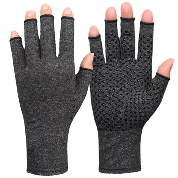 1 Pair Of Half Finger Gloves Non-slip Breathable Comfortable Stretch Nursing Training Gloves for Men Women 5