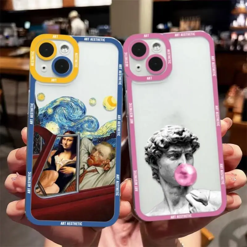 Aesthetic David Mona Soft TPU Phone Case
