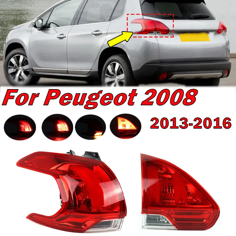 

Задний сигнал для Peugeot 2008 2013 2014 2015 2016