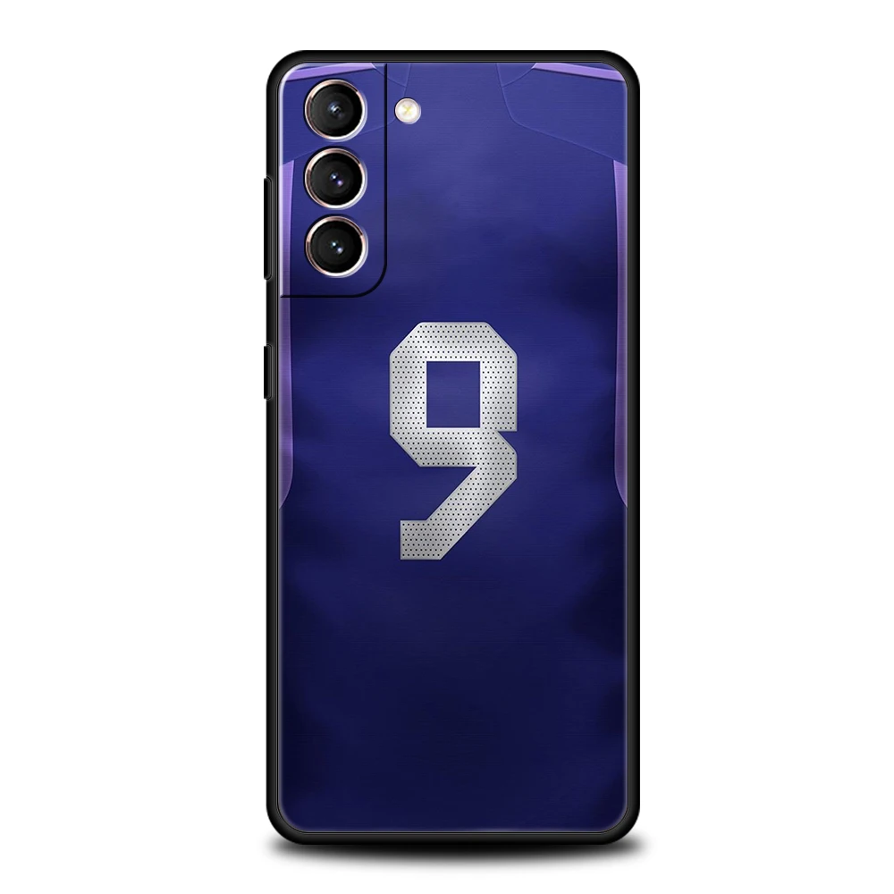 Football Number Shockproof TPU Phone Case