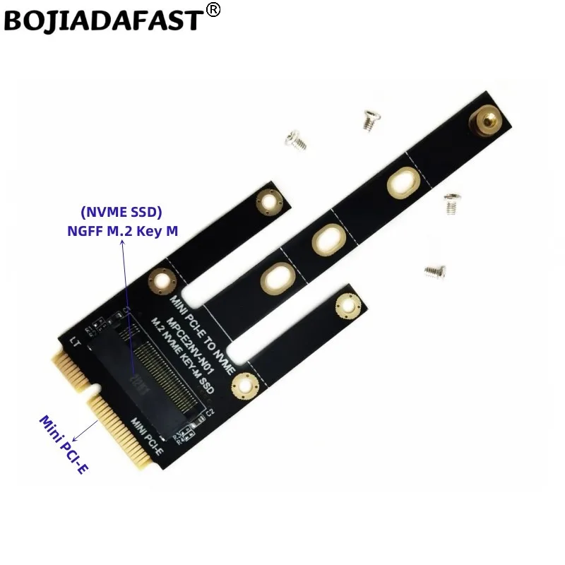 

Mini PCI-E MPCIe в M.2 NGFF NVME SSD конвертер адаптер карта Поддержка 2260 2280 M2 твердотельный диск