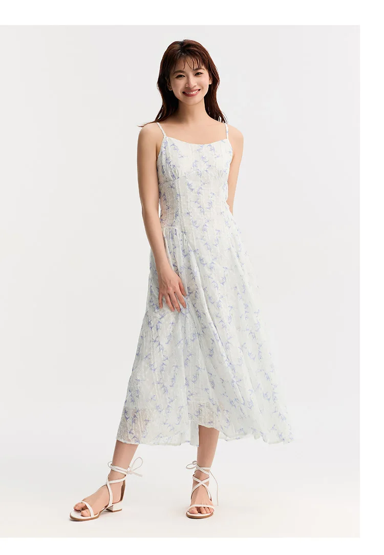 Dress Women Forest-Themed Fresh And Delicate Summer New Romantic And Artistic Lace Gentle Floral Dress