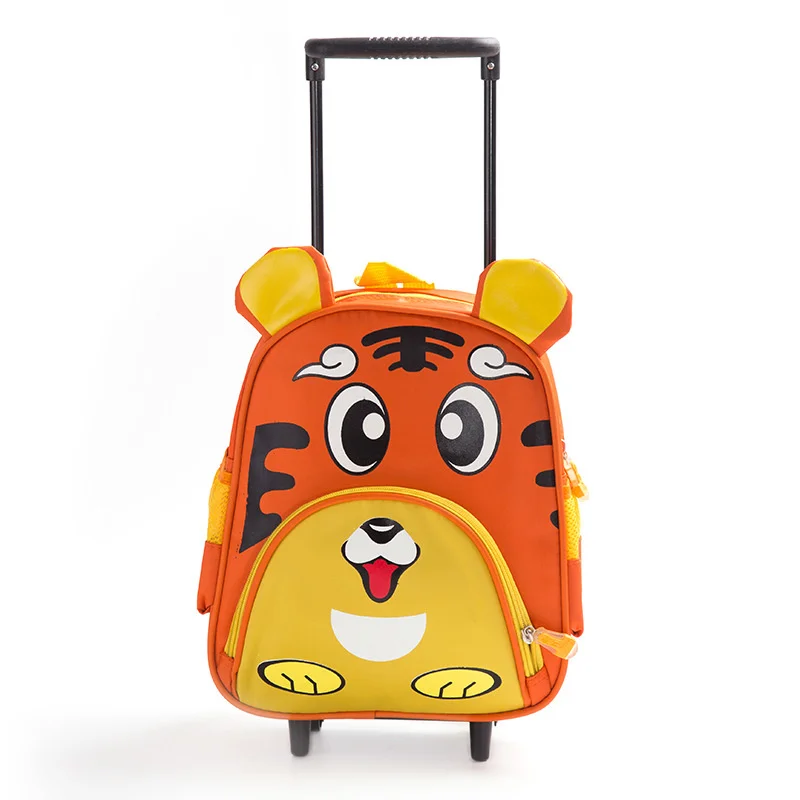 Tanie Kid Rolling plecak do szkoły podwójne zastosowanie plecak dla dzieci wózek podróżny sklep