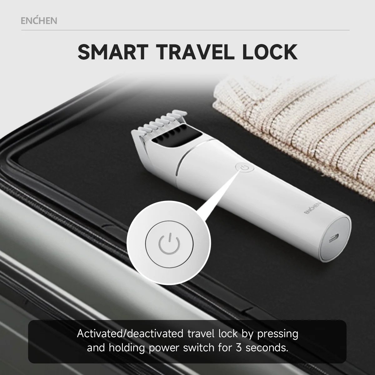 ENCHEN Hair Clipper Hair Trimmer Cutting Machine Beard Shaver Cordless Adjustable Body Trimmer for Men Travel Lock Boost 2 hair trimmer