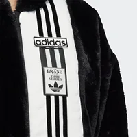 Veste de sport pour femme Adidas Originals Authentic Imitation Fur Side Zip IC8130 4