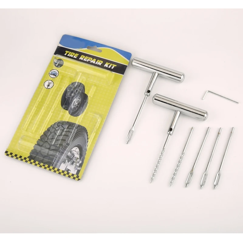 Tire Repair Puncture Tools Plugs Fix Punctured Flat Tires for t.u.k.SUV