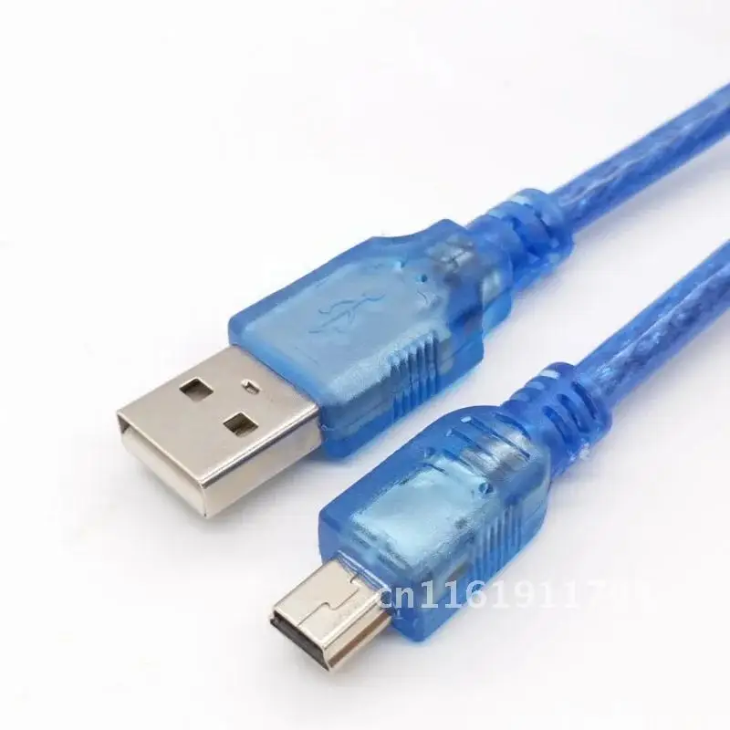Mini 5Pin USB Cable USB 2.0 Type A Male to Mini 5P Male Foil+Braided Shielded 1.5m 1.8m 3m 5m 10m