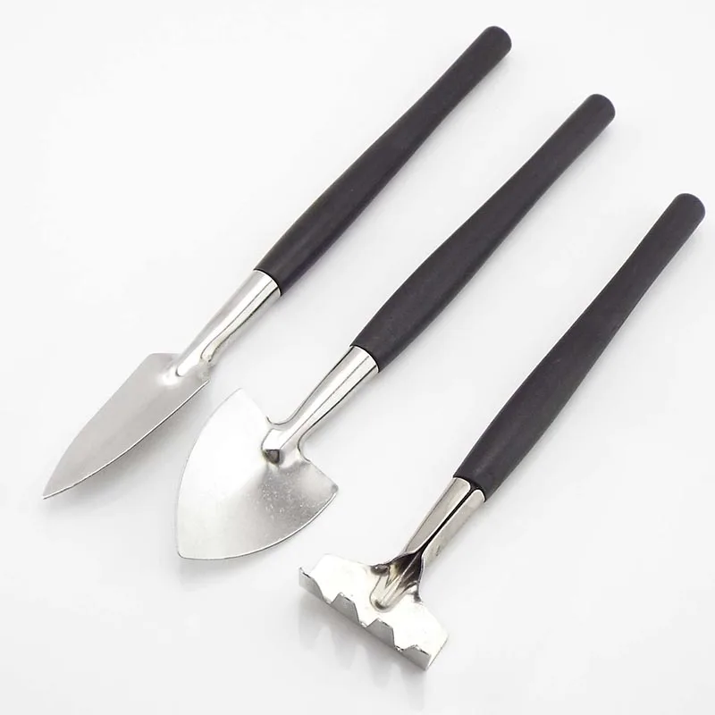 Mini Portable Garden Tool Soil Raising Flowers Vegetables Plant Small Shovel Rake Spade Planting Flowerpot Gardening Tools
