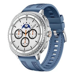 Sport Silicone Strap for Galaxy Watch - Premium Watchband Bracelet (Blue)
