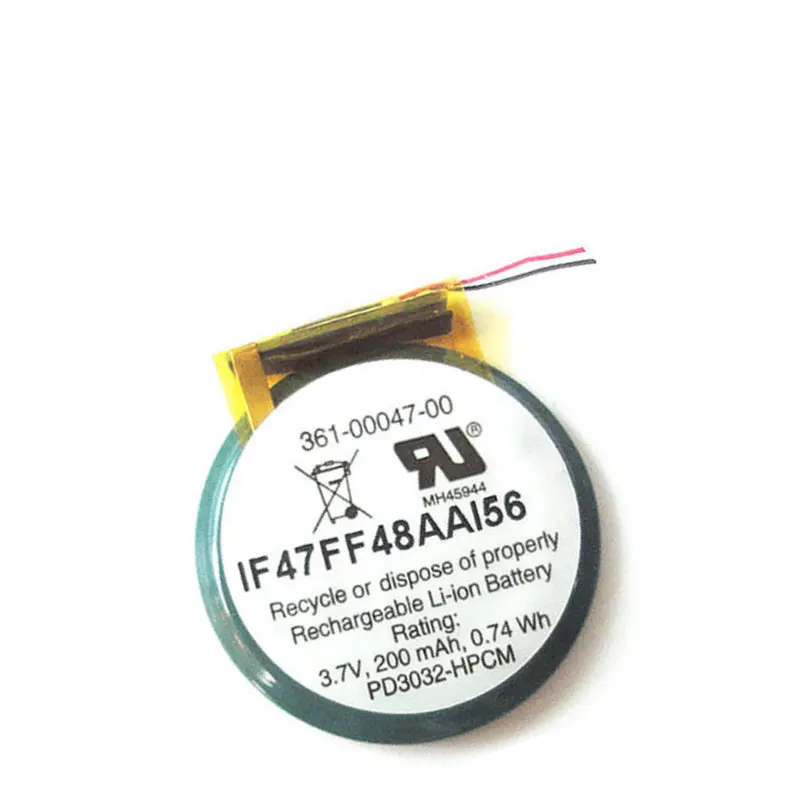 Nuova Batteria 200Mah 361-00047-10 3.7V Per Orologio Garmin Forerunner 610 Gps Watch