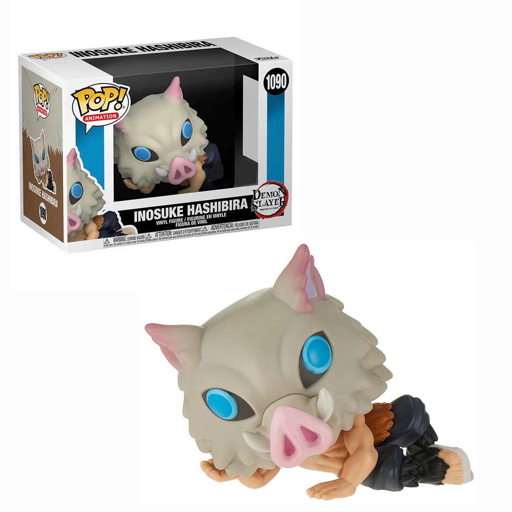 thumbnail image 4 of Funko Pop Animation Demon Slayer Inosuke Hashibira #870 #875 #1057 #1090 Figuras de acción de vinilo Muñecas Juguetes Regalo para niños, 4 of 5