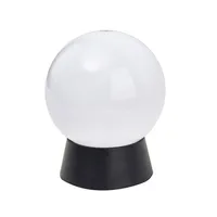 Outdoor Post Lamp Black Globe Shade Deck Lights Anti UV Fence Pillar Light for Yard Porch Dock Exterior Lantern Lighting 1