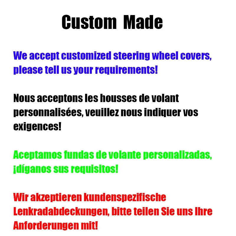 Car Steering Wheel Cover for Volkswagen Golf 7 MK7 GTI R VW Polo Scirocco 2015