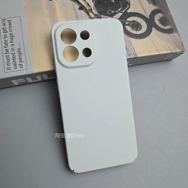 Frosted Hard PC Shockproof Case with Camera Protection and Matte Finish