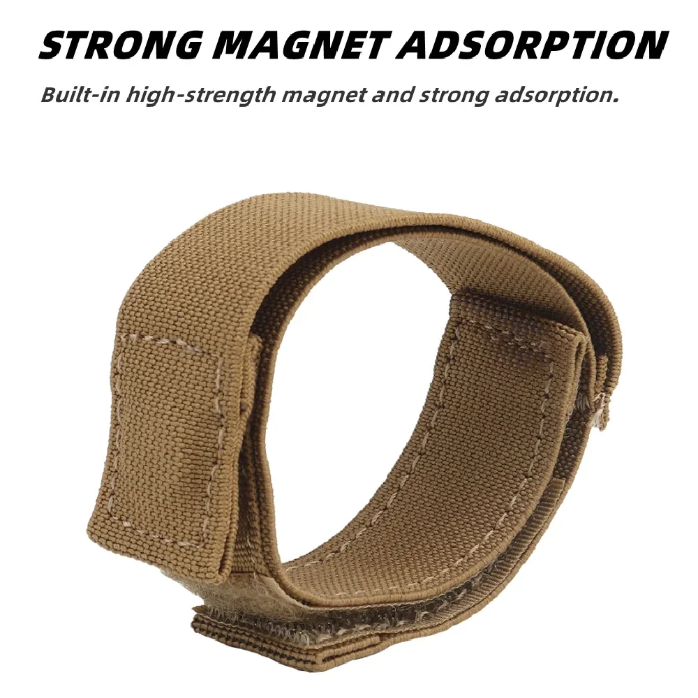 Magnetic Sling Staging Strap - Quick Release Retention Band and Organizer