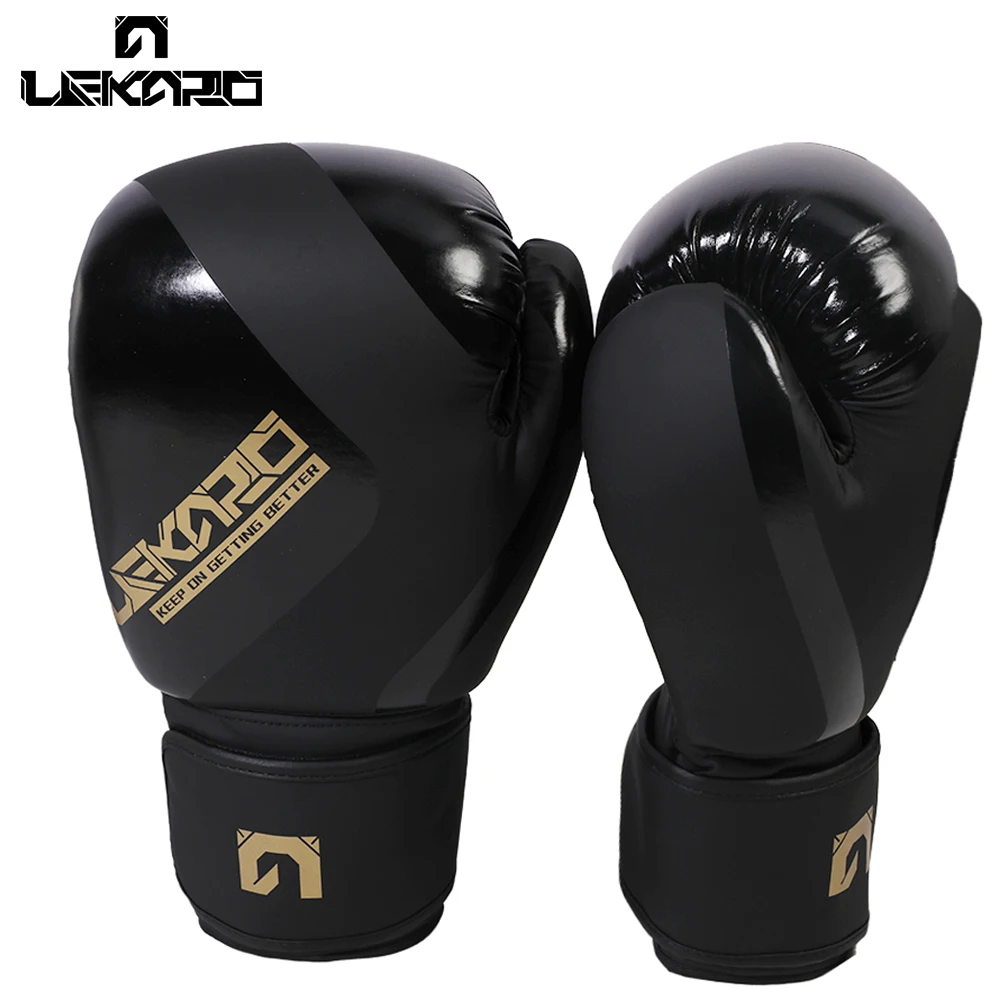 Lekaro12ozFightingBoxingGlovesMensWomensEmptyGlovesFree