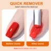 Gel Nail Polish Remover, Quick & Easy Polish Remover In 2-3 Minutes, No Need Soaking Or Wrapping - 0.51oz 6