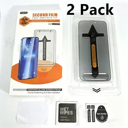 Enhanced Privacy Glass Screen Protector 2 - Pack - Auto Dust Elimination, Bubble - Free HD Covers - Samsung S26 (2 Pack)