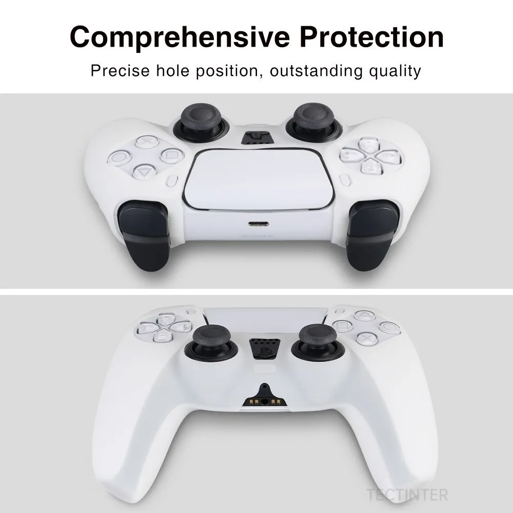Leuchtende Silikonhülle für Controller-Daumensticks, Gummihülle für Gamepad-Joysticks für PS5-Zubehör_voghion.com
