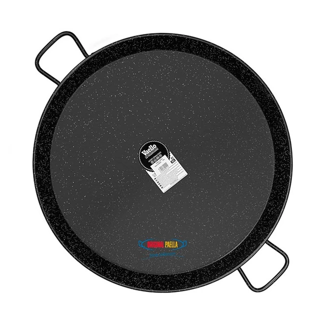 Spanish Paella polishing steel 28 to 50 cm easy cleaning paello Paella  Spain rice pan suitable for fire Gas and coal 28cm 30cm 32cm 34cm 36cm 38cm  40cm 42cm 50 cm from 4 to 13 rations