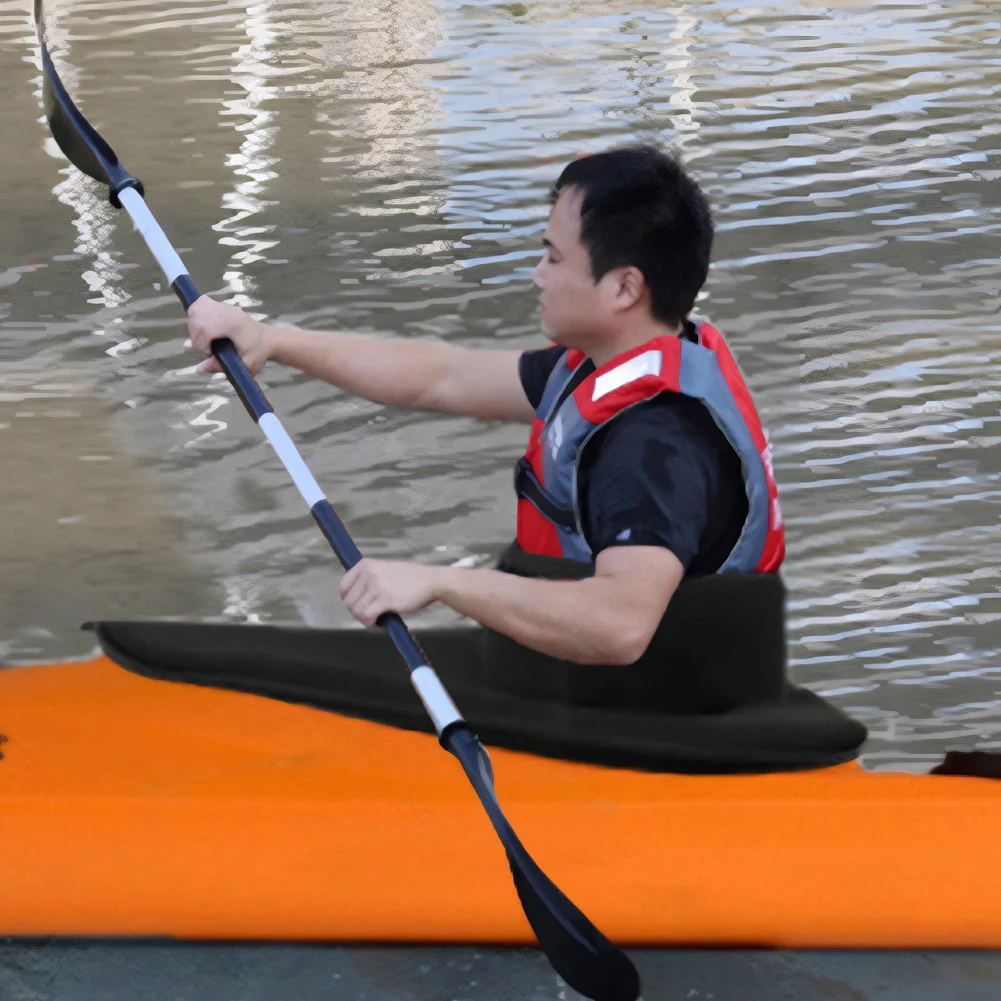 Neoprene Kayak Spray Skirt - Waterproof Deck Cover For Canoeing And Paddling Protection