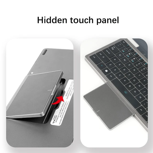 YSJMNPC Dual Screen Laptop 10.9+10.95 Inch Touch Screen Notebook Intel i3 1215U N100 WIFI6 2 in 1 Laptop Tablet Computer 5