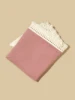 Newborn Baby Cotton Muslin Swaddle Blankets Tassel Receiving Blanket New Born Swaddle Wrap Infant Sleeping Quilt Bed Cover 5