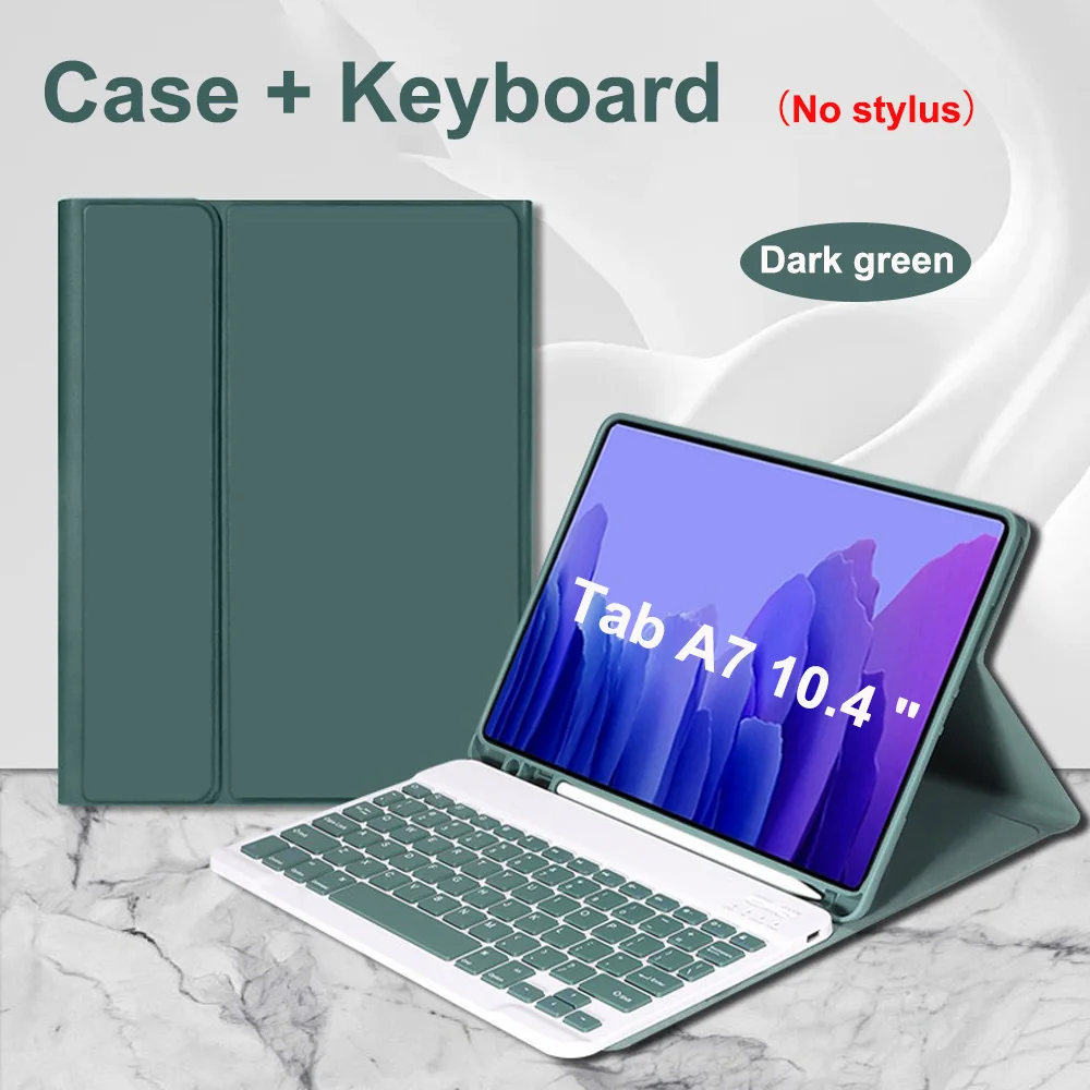 Premium Wireless Bluetooth Keyboard Case with Smart Stand Cover