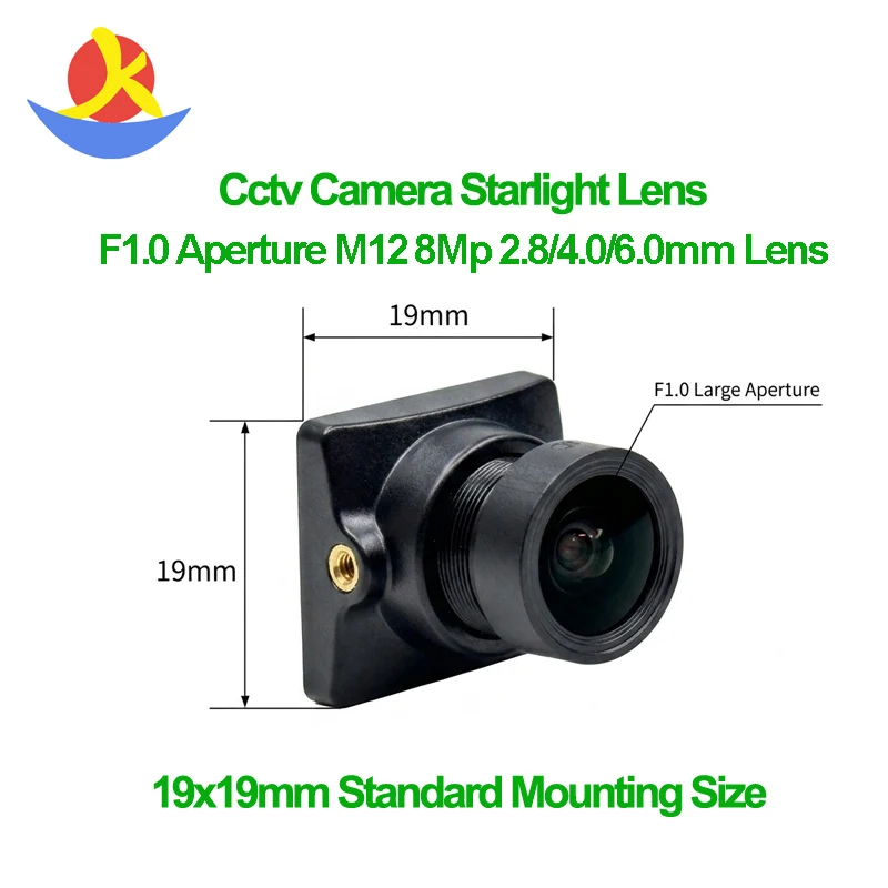 8Mp 슈퍼 나이트 비전 F1.0 조리개 RunCamDrone 렌즈 19x19mm 마이..